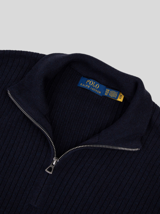 Pull Camionneur Grande Taille Marine