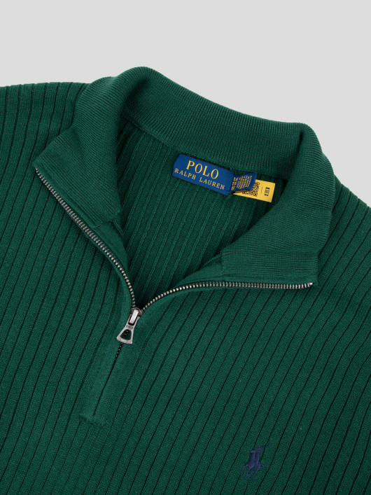 Pull Camionneur Grande Taille Vert Ralph Lauren