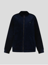 Blouson Velours Grande Taille Marine
