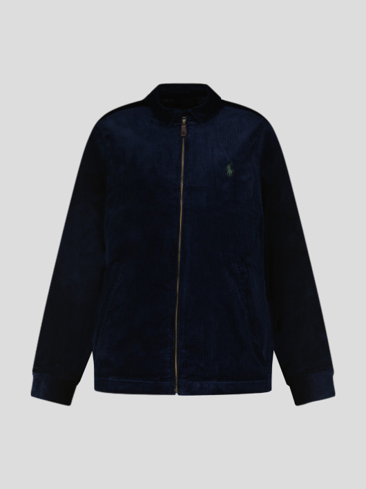 Blouson Velours Grande Taille Marine