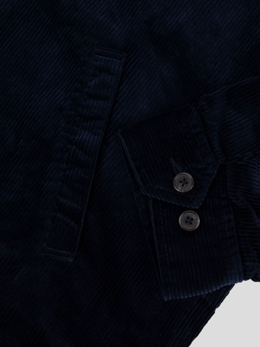 Blouson Velours Grande Taille Marine