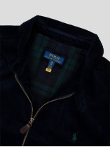 Blouson Velours Grande Taille Marine