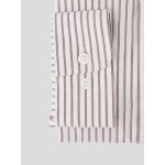 Chemise Rayée Grande Taille Beige