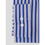 Chemise Rayée Grande Taille Bleu