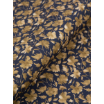 Chemise Imprimée à Fleurs Grande Taille Ocre