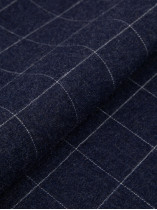 Chemise Flanelle A Carreaux Grande Taille Marine