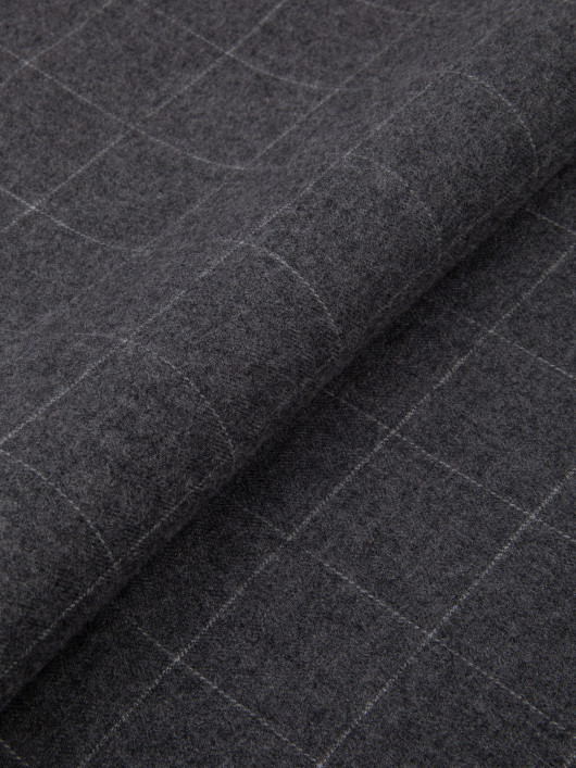 Chemise Flanelle A Carreaux Grande Taille Gris