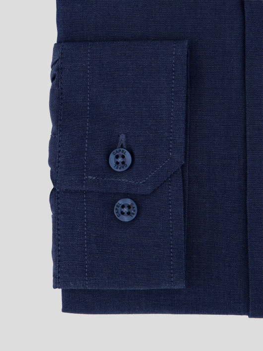 Chemise Grande Taille Bleu marine