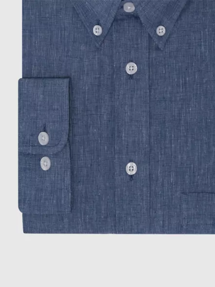 Chemise Melange Coton et Lin Capel Grandes tailles