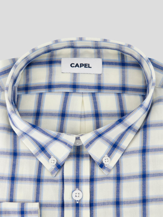 Chemise Flanelle A Carreaux Grande Taille Bleu