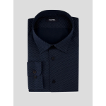 Chemise Imprimé Grande Taille Marine