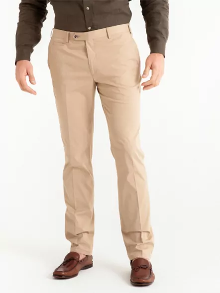 Pantalon Coton Beige Capel Grande Taille