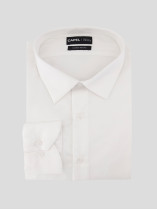 Chemise Satin Grande Taille Blanc | Capelstore