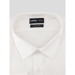 Chemise Satin Grande Taille Blanc | Capelstore