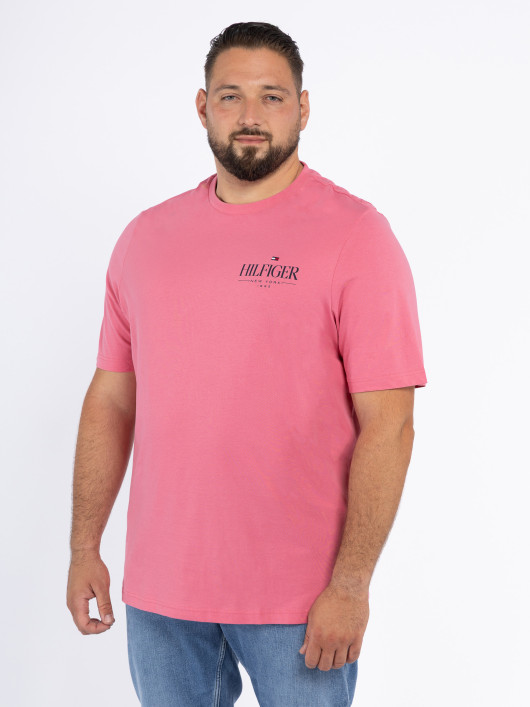Tee-shirt Rose Tommy Hilfiger Grande Taille - Capelstore