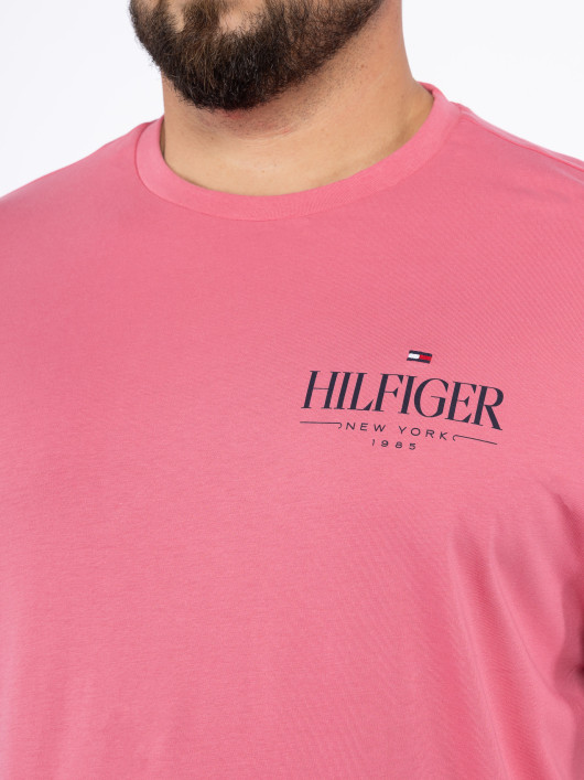 Tee-shirt Rose Tommy Hilfiger Grande Taille - Capelstore