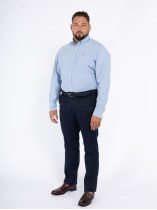 Chemise Oxford Bleu Ciel Tommy Hilfiger Grande Taille