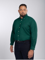 Chemise Oxford Verte Grande Taille