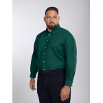 Chemise Oxford Verte Grande Taille