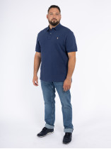 Polo Manches Courtes Bleu Marine Ralph Lauren Grande Taille