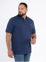 Polo Manches Courtes Bleu Marine Ralph Lauren Grande Taille
