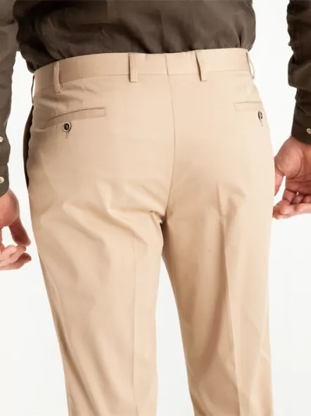 Pantalon Coton Beige Capel Grande Taille