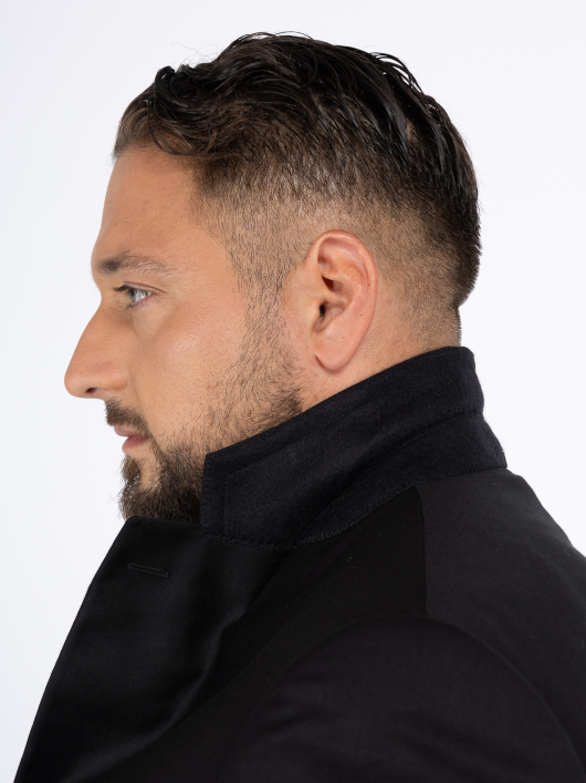 Costume  Faux Uni Noir Grande Taille