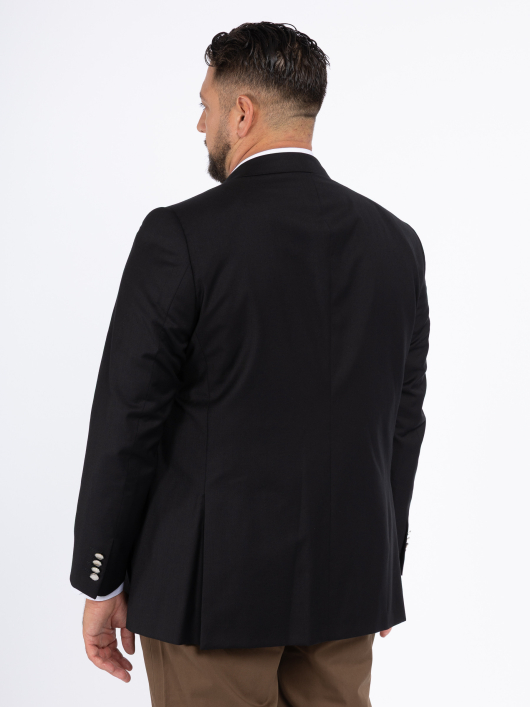 Costume  Faux Uni Noir Grande Taille