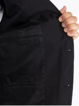 Costume  Faux Uni Noir Grande Taille