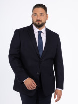 Veste de costume bleu marine en laine Angelico – Capel
