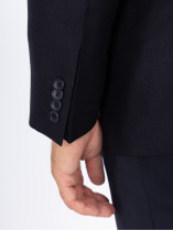 Veste de costume bleu marine en laine Angelico – Capel