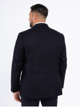 Veste de costume bleu marine en laine Angelico – Capel