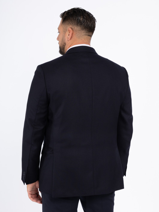 Veste de costume bleu marine en laine Angelico – Capel