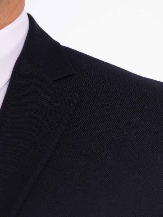 Veste de costume bleu marine en laine Angelico – Capel