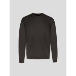 Pull Col V Laine Marron Capel
