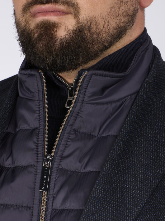 Veste Avec Parmenture Bugatti Grande Taille  homme grande taille - Capelstore