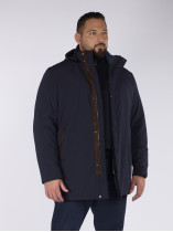 Parka Bleu Marine Grande Taille