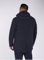 Parka Bleu Marine Grande Taille