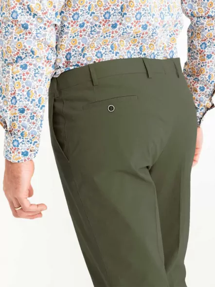 Pantalon Coton Kaki Capel Grande Taille
