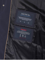 Parka Bleu Marine Grande Taille