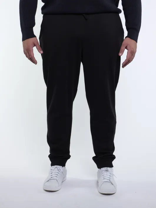 Jogging Terry Noir Grande Taille