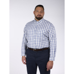 Chemise Flanelle A Carreaux Grande Taille Bleu