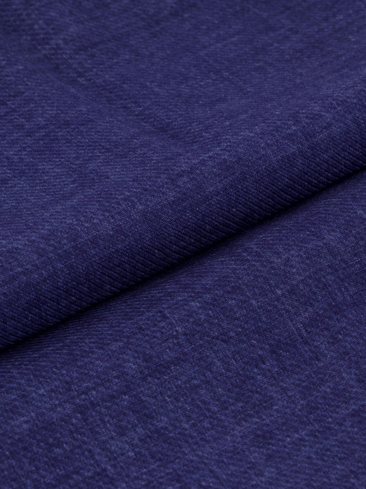 Echarpe Uni Bleu Grande Taille