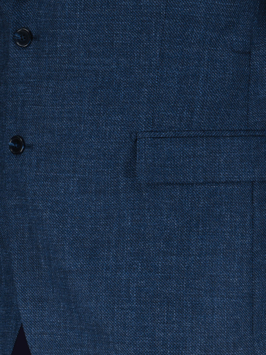Veste Armurée Grande Taille Bleu Foncé - Capelstore
