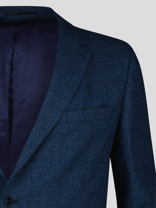 Veste Armurée Grande Taille Bleu Foncé - Capelstore