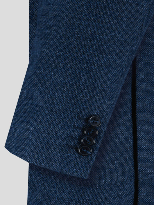 Veste Armurée Grande Taille Bleu Foncé - Capelstore