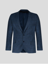 Veste A Carreaux Grande Taille Bleu Marine