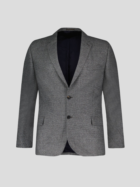 Veste Grande Taille  Marron à Chevrons - Capelstore