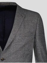 Veste Grande Taille  Marron à Chevrons - Capelstore