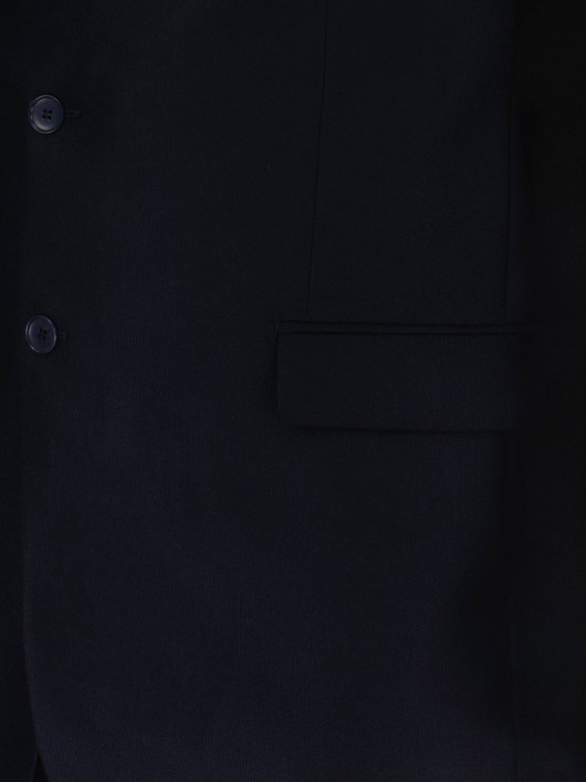 Veste de costume bleu marine en laine Angelico – Capel